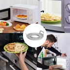Support d’Assiettes pour Micro-Ondes en PP – Plateau Anti-Déformation pour Bols et Cuisson Vapeur