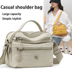 Sac Bandoulière Femme Grande Capacité en Nylon Imperméable