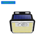Applique murale solaire 178 LED Puissantes - Waterproof et détecteur de mouvement intégré