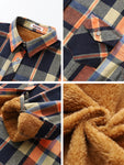 Chemise intérieur polaire à carreaux
