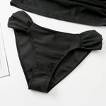 Maillot de Bain Débardeur à Bretelles Amovibles et Réglables