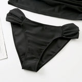 Maillot de Bain Débardeur à Bretelles Amovibles et Réglables