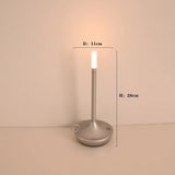 Lampe bougeoire tactile et sans fil
