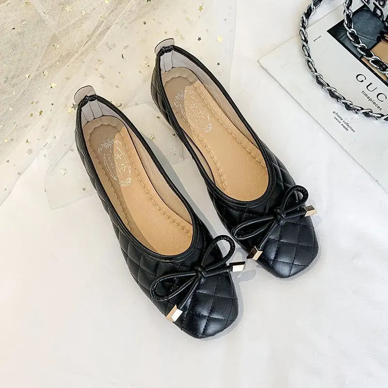 Ballerine Matelassées Imperméables Mi-Saison
