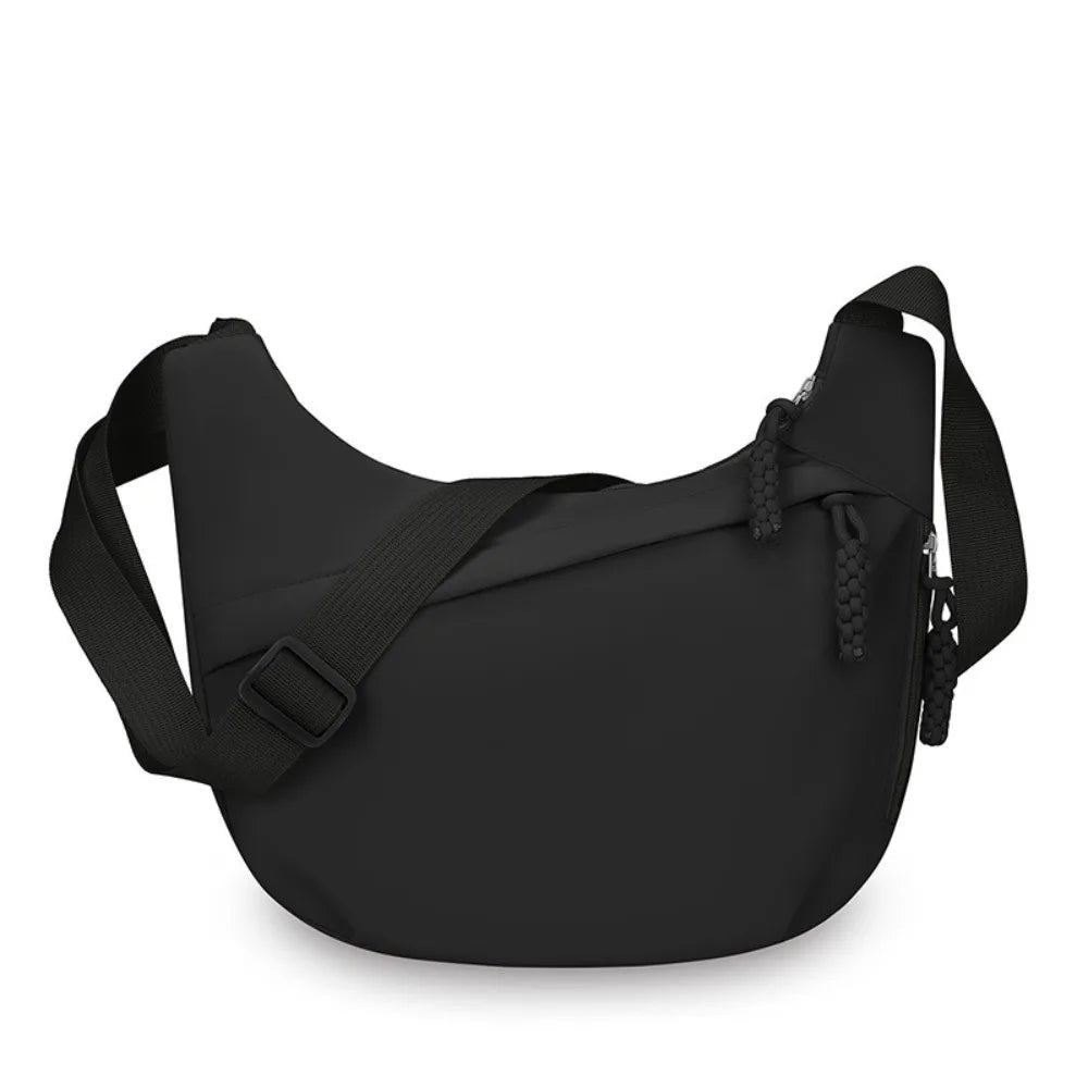 Sac bandoulière femme grande capacité multicouche — sac de voyage léger et pratique