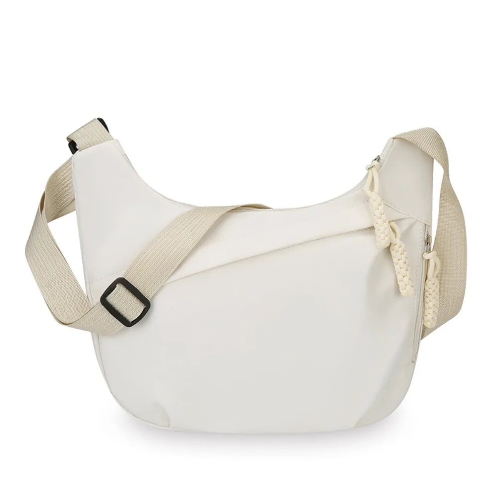 Sac bandoulière femme grande capacité multicouche — sac de voyage léger et pratique
