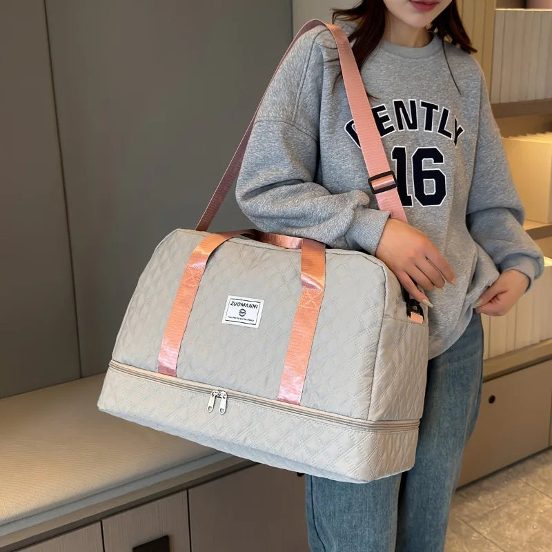 Sac de Voyage Femme Matelassé – Grande Capacité
