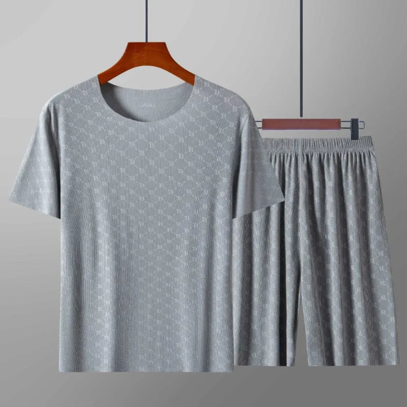 Pyjama Homme Été Respirant – 2 Pièces