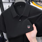 Men's Luxury 100% Cotton Polo Shirt - 23 Timeless Colors