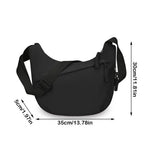 Sac bandoulière femme grande capacité multicouche — sac de voyage léger et pratique