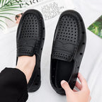 Mocassins Homme Perforés Imperméables Slip-On — Semelle Souple, Plage & Casual, Été