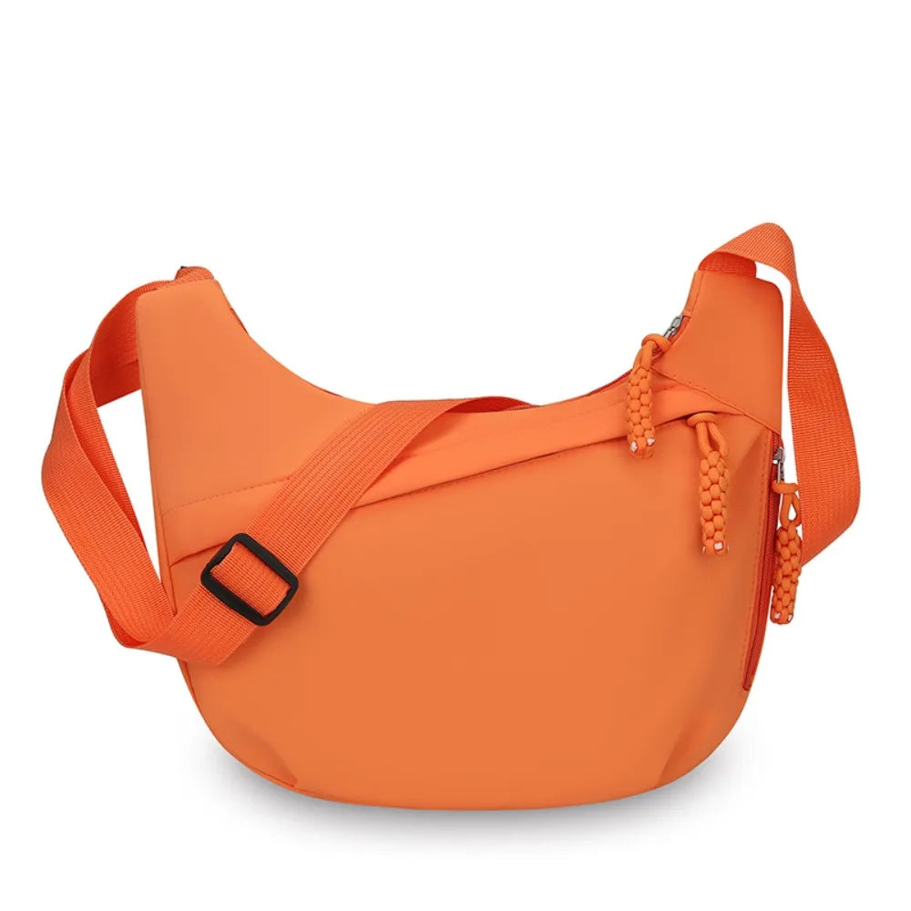 Sac bandoulière femme grande capacité multicouche — sac de voyage léger et pratique