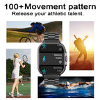 Montre intelligente connectée 2 en 1 avec écouteurs