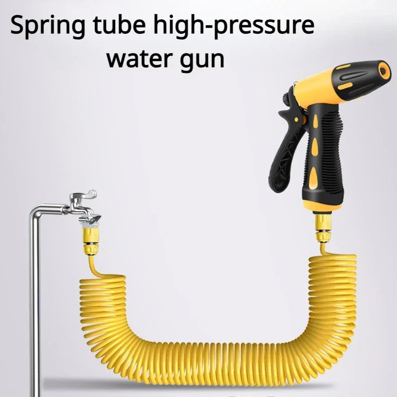 Kit de Lavage Haute Pression avec Tuyau Extensible
