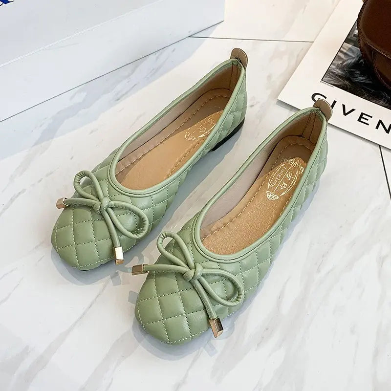 Ballerine Matelassées Imperméables Mi-Saison