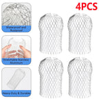 Lot de 4 Filtres à Feuilles en Aluminium pour Gouttière