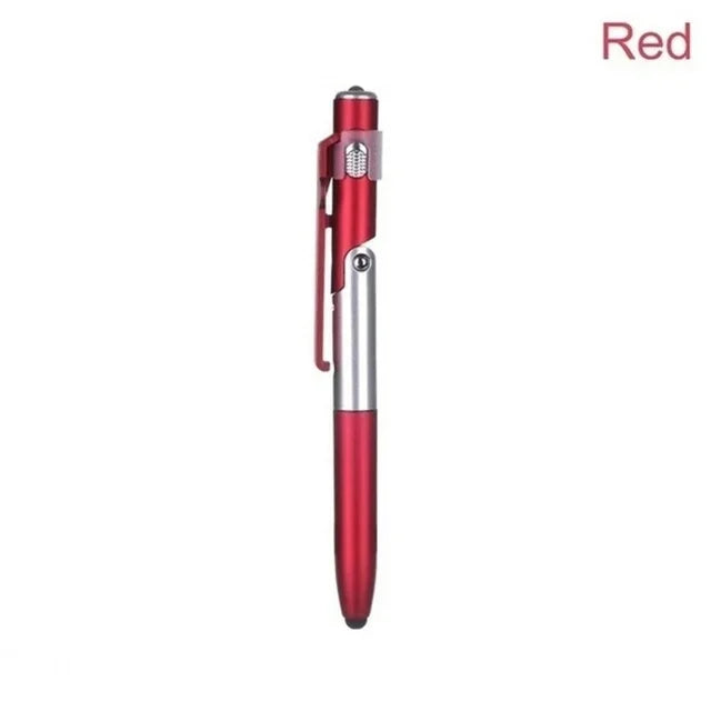 2x Stylo Multifonction 4 en 1 avec LED & Support + 1 OFFERT
