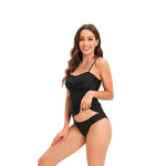 Maillot de Bain Débardeur à Bretelles Amovibles et Réglables