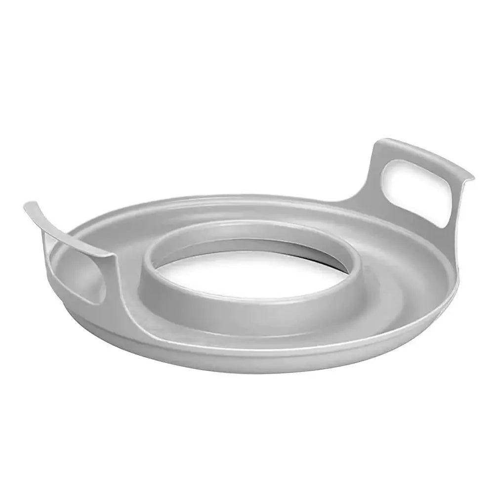 Support d’Assiettes pour Micro-Ondes en PP – Plateau Anti-Déformation pour Bols et Cuisson Vapeur