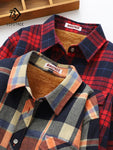 Chemise intérieur polaire à carreaux