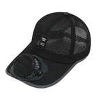 Casquette Solaire avec Ventilateur Intégré – Anti-UV, Respirante et Rechargeable par USB pour Activités Outdoor
