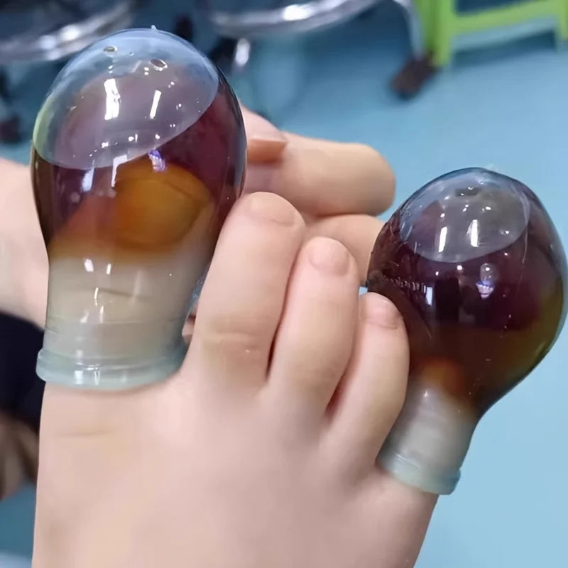 Ampoule en Silicone Souple pour Traitement Plaies & Infections Cutanés
