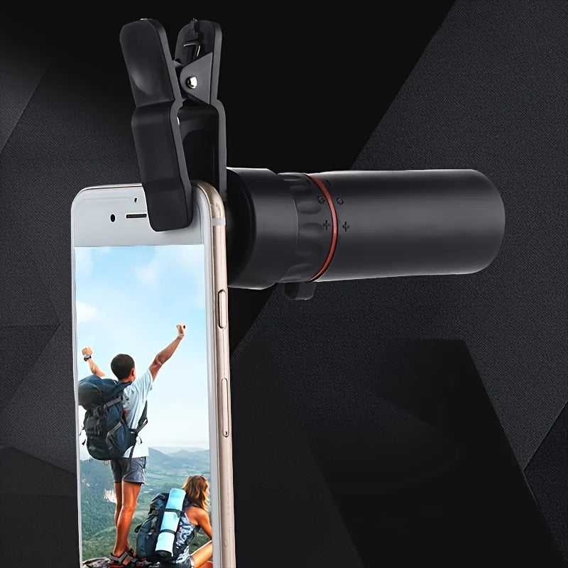 Télescope Monoculaire HD 2000×25 – Compact & Portable – Randonnée, Camping, Concerts & Observation