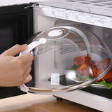 Cloche pour micro-ondes avec poignée
