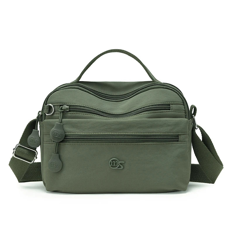 Sac Bandoulière Femme Grande Capacité en Nylon Imperméable