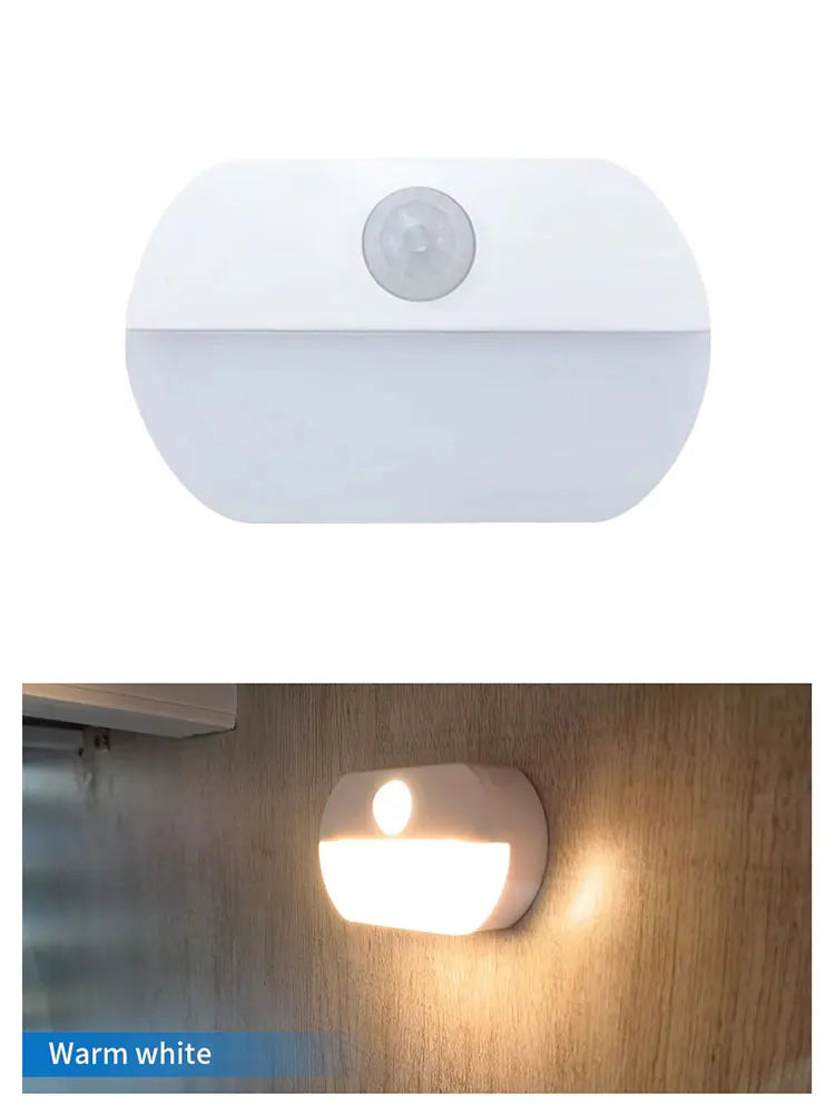 2x Lampe d'Armoire à Capteur PIR – Marche/Arrêt Automatique