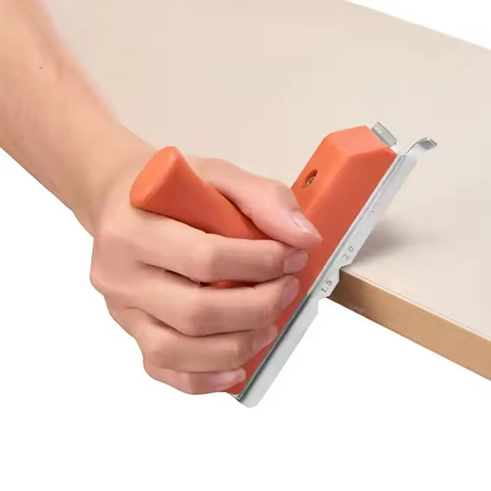 Couteau de Finition 3-en-1 pour Bois – Ébavurage, Grattage et Chanfreinage de Précision