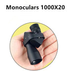 Mini Télescope Monoculaire HD de Poche – Fort Grossissement pour Randonnée, Camping et Observation