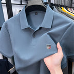 Men's Luxury 100% Cotton Polo Shirt - 23 Timeless Colors