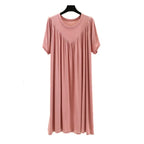 Robe de Nuit Grande Taille en Modal Doux