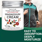 Crème au Magnésium, Camomille & Lavande – Soin Quotidien Muscles & Articulations – 1 Achetée = 1 OFFERTE