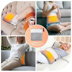 Chauffe-Pieds Portable – Tissu Doux & Chauffage Rapide