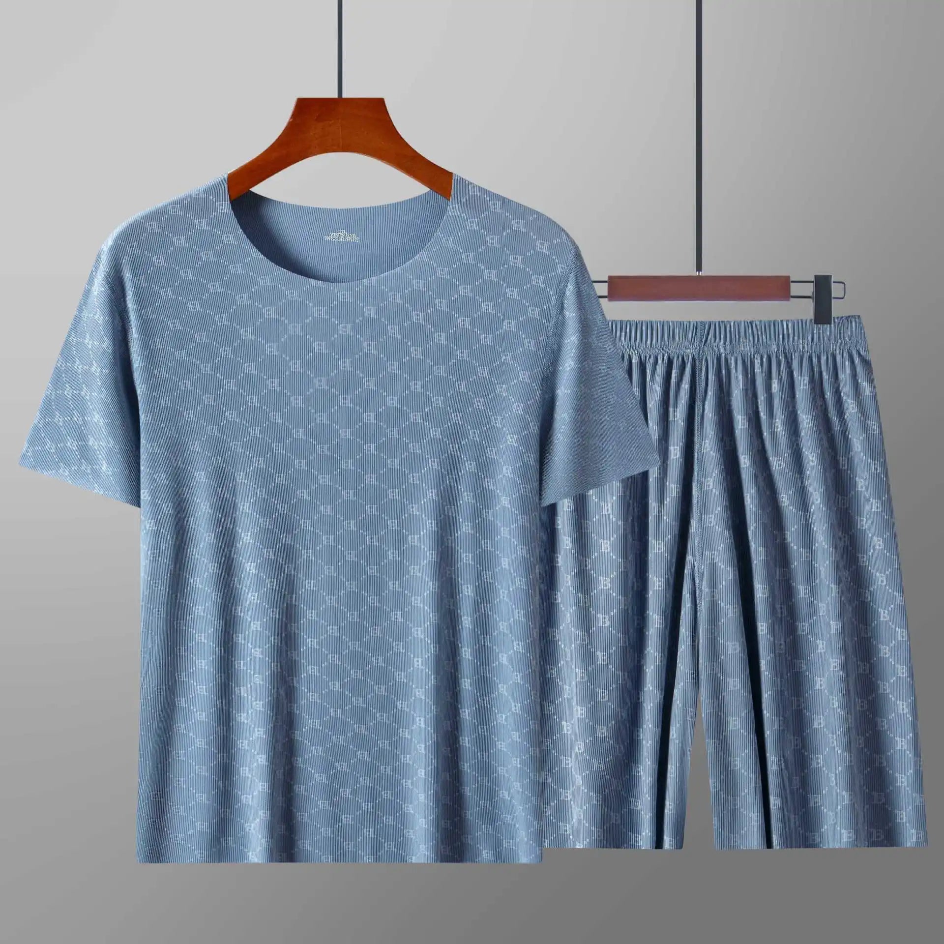 Pyjama Homme Été Respirant – 2 Pièces