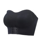 Soutien-gorge push-up sexy sans bretteles avec fermeture avant