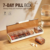 Pilulier de Poche Semainier 7J