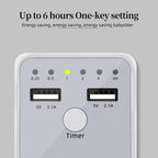 Prise Programmable avec Minuterie – Ports USB Intégrés