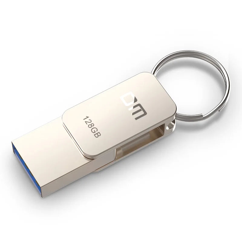 Clé USB Type-C Pliable Porte-Clé - 128 Gb