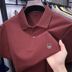 Men's Luxury 100% Cotton Polo Shirt - 23 Timeless Colors