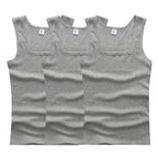 Lot de 3 Débardeurs en Pur Coton Col en U