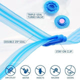 Sacs de Rangement Sous Vide – Lot de 5 + Pompe OFFERTE