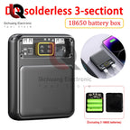 Mini Batterie Externe USB à Piles avec Affichage Numérique - Compatible Samsung & iPhone