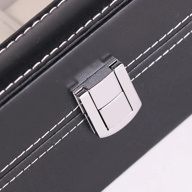 Boîte de rangement pour montres en Cuir PU