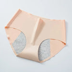 Lot de 3 Culottes anti-fuites en soie glacée