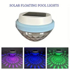 Lot de 2 Lampes Solaires Flottantes pour Piscine