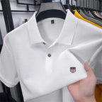 Men's Luxury 100% Cotton Polo Shirt - 23 Timeless Colors