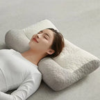 Oreiller Cervical Ergonomique - Soutien Nuque & Tête